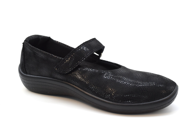Arcopedico 4826 Scarpa baby con stampa ESTRELA K26 Nero