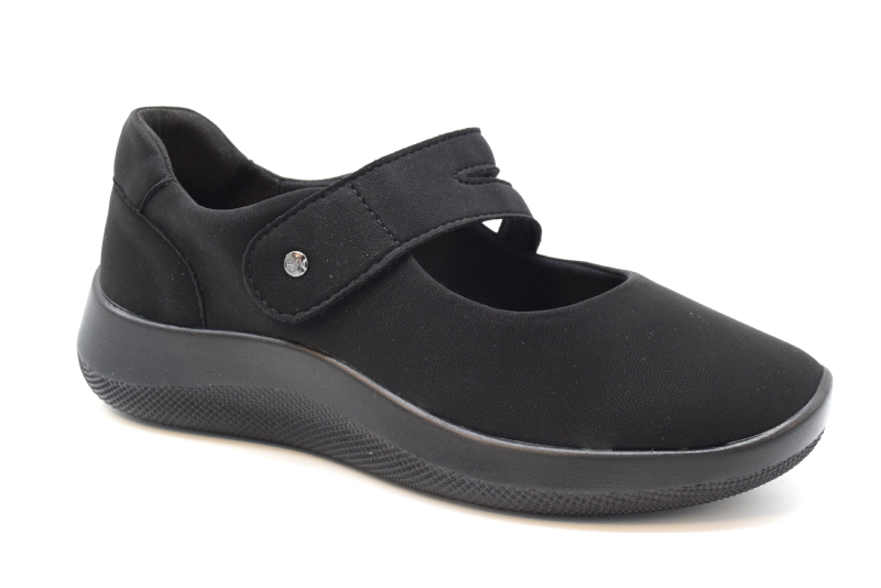 Arcopedico 4656 Ballerina con cinturino asimmetrico NAHANNI J69 Black