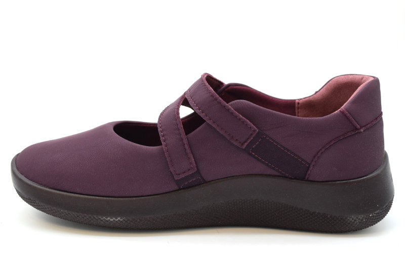 Arcopedico 4656 Ballerina con cinturino asimmetrico NAHANNI J79 Bordeaux