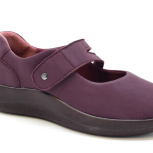 Arcopedico 4656 Ballerina con cinturino asimmetrico NAHANNI J79 Bordeaux
