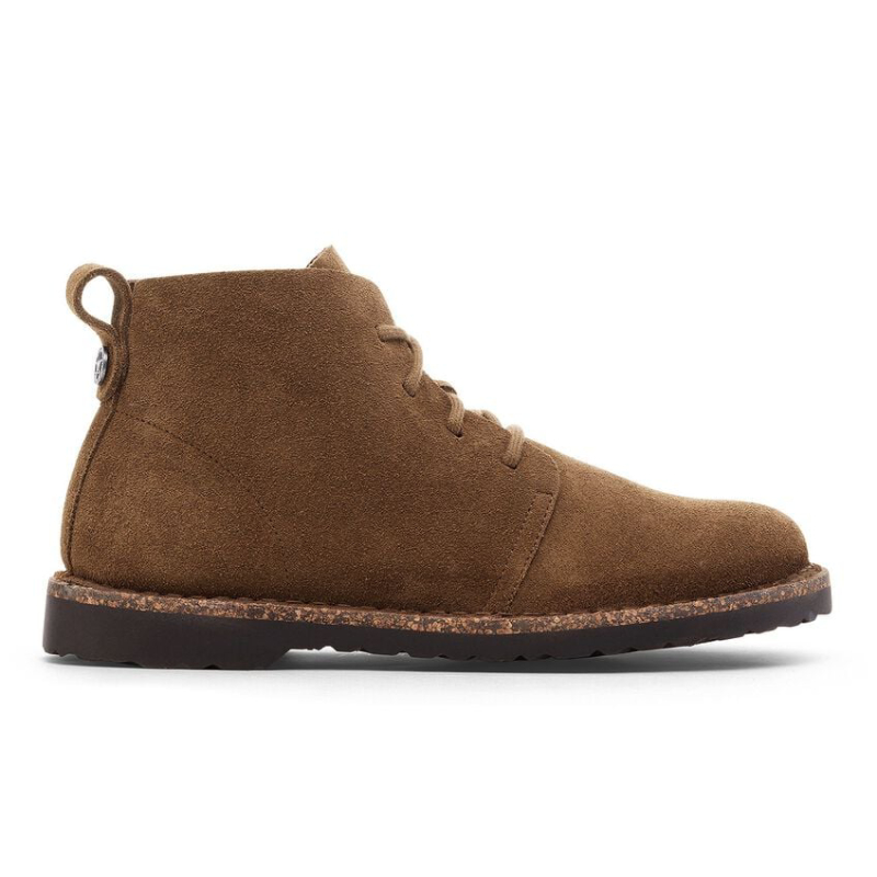Birkenstock Anfibio Uppsala Mid S Suede Leather 1030221 Dark Tea
