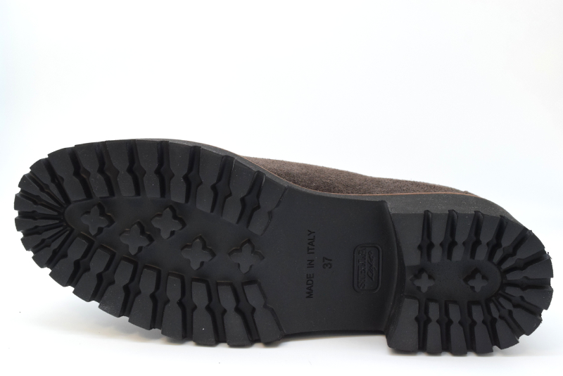 Marro Scarpa Ingegnere In Crosta 4110 Crosta Moro
