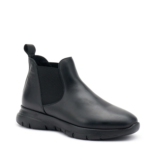 Frau Boot Beatles Fondo Extra Light Pelle 43L4 Surf Nero