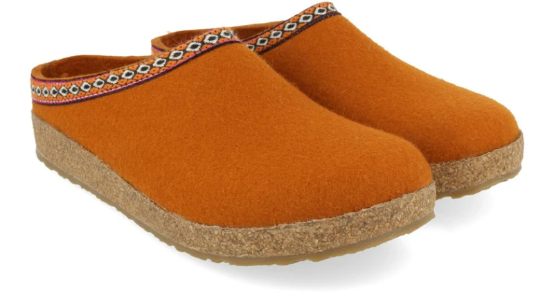Haflinger Zoccolo 711001 Wollfilz FRANZL Rost 343