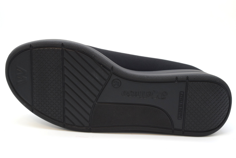 Melluso Slip on in goretex zeppa 5 R25659 Nicole Nero