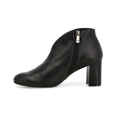 Melluso Stivaletto  Con Plantare Ex Tacco 5 Z420Z Nappetta Nero