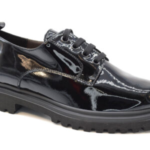 Tomasi Scarpa stringata fondo carro DASENKA Naplak Nero