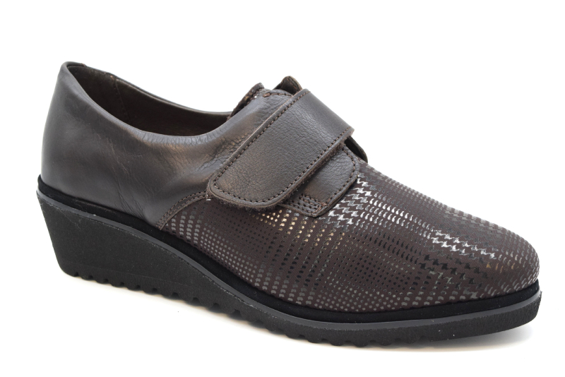 Ziviani Scarpa donna elasticizzata 1913 Strong Marrone/vitello Marrone