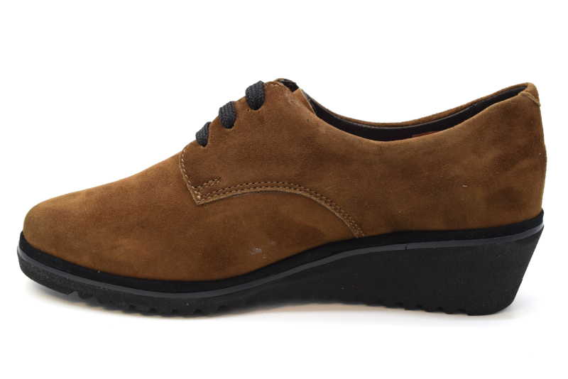 Ziviani Scarpa donna 3 buchi 1933 Camoscio Marrone