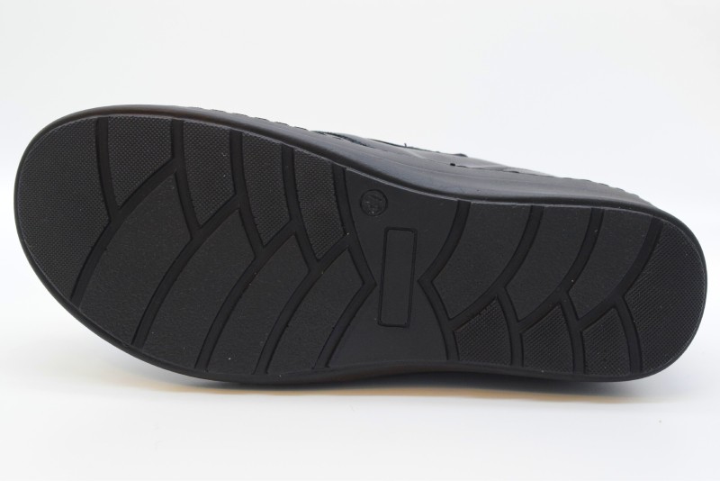 Cinzia Soft Sneakers Ortho Con Velcro Elasticizzato IM54002MN Nero