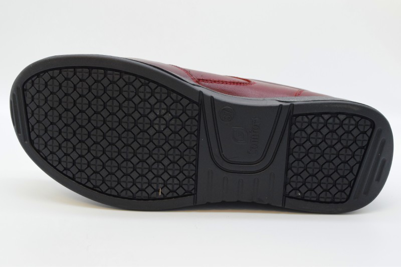 Comfort Sneaker Stringata Con Cerniera 5188-1 Pelle Medoc