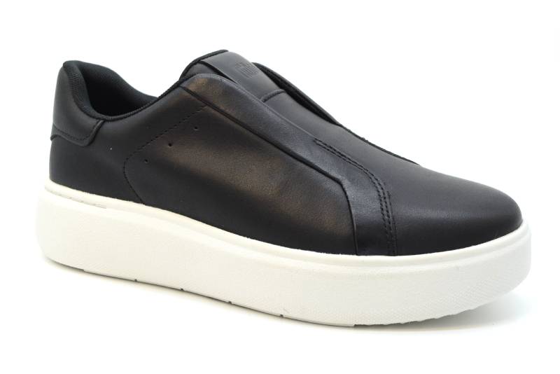 Fitflop RTG LEATHER LACELESS SNEAKERS BLACK E4T Black 001