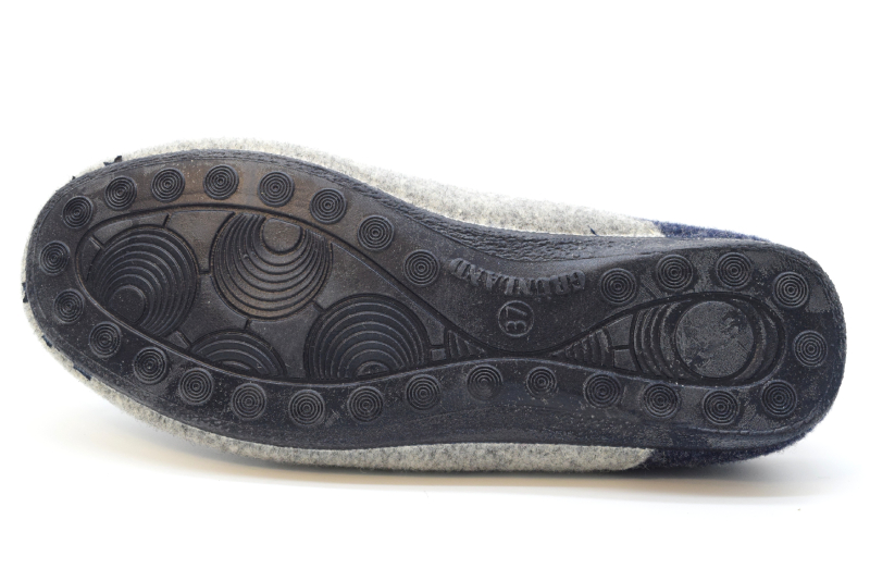 Grunland ADRI Ciabatta plantare estraibile classica CI1672 Cenere Navy