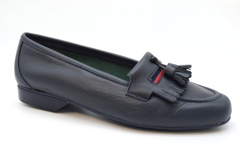 Moratti Scarpa A Mocassino Frangia E Fiocco 2020INV Blu