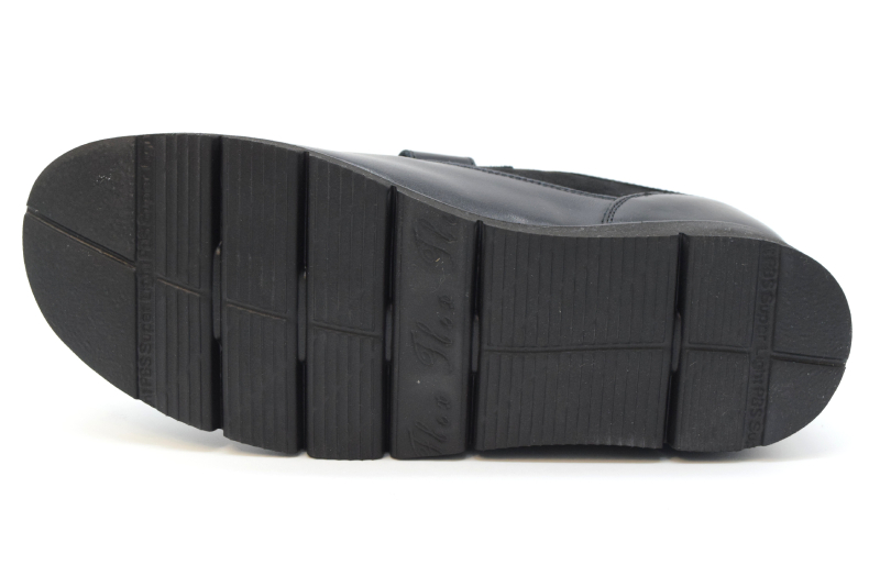Tomasi Scarpa Velcro Con Calzata Ortho 10 TAMARA I Vitello Nero Camoscio Nero