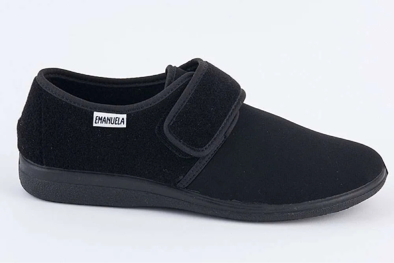 Emanuela Scarpa Uomo Velcro Fisioterapia 986 Nero