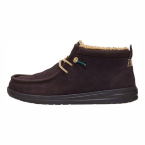 Hey Dude Polacco Due Buchi Con Pelo Uomo WALLY MID GRIPR WARM Mole Brown