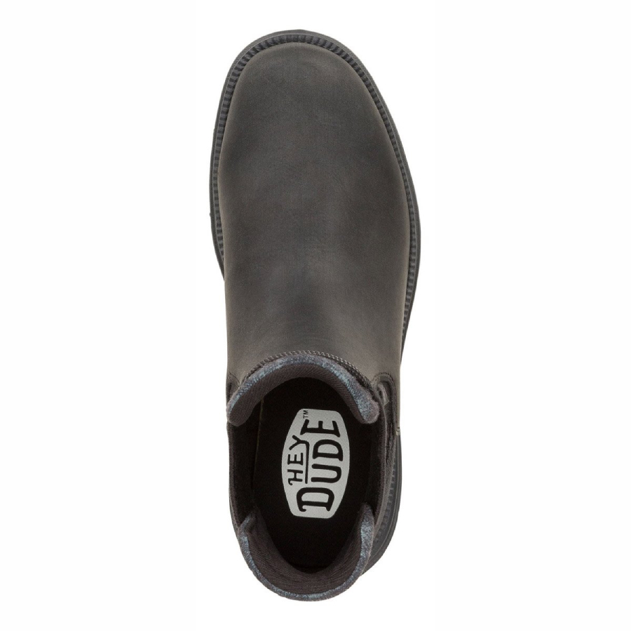 Hey Dude Beetles Uomo Con Due Elastici BRANSON CLASSIC Black