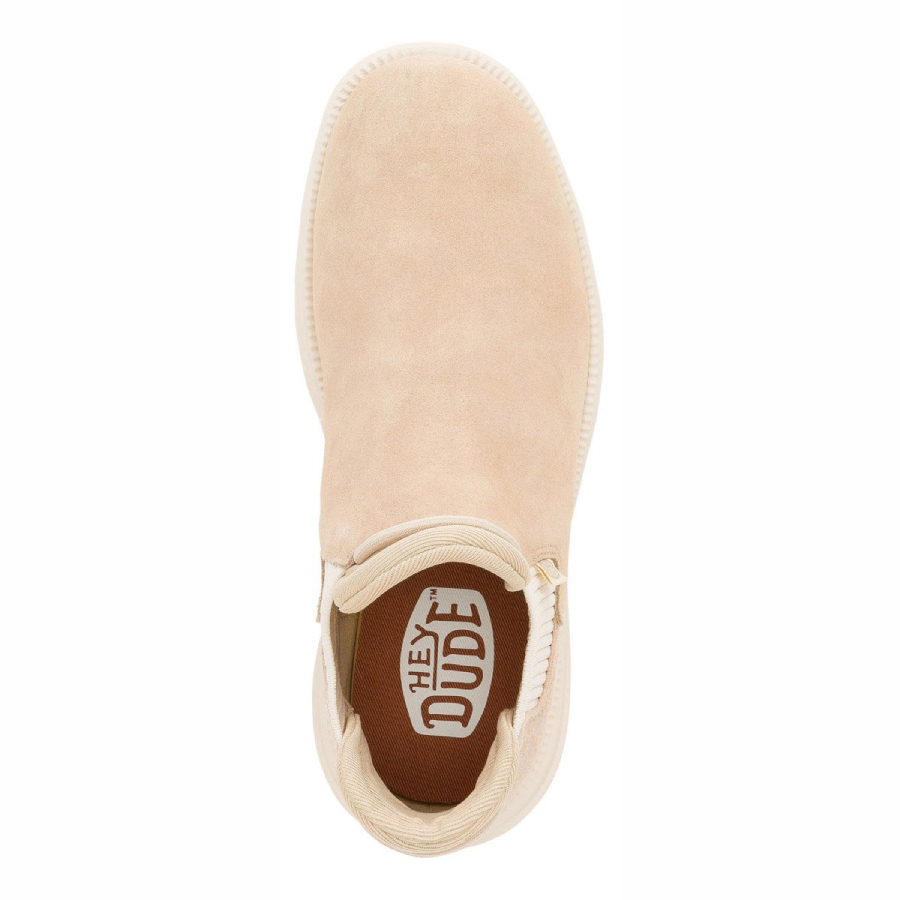Hey Dude Beetles Con Due Elastici Suede BRANSON W SUEDE NOVE Sand