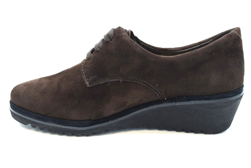 Ziviani Scarpa donna 3 buchi 1933 Camoscio T.moro