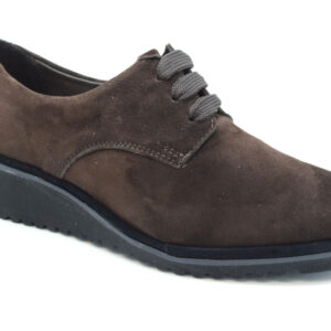 Ziviani Scarpa donna 3 buchi 1933 Camoscio T.moro