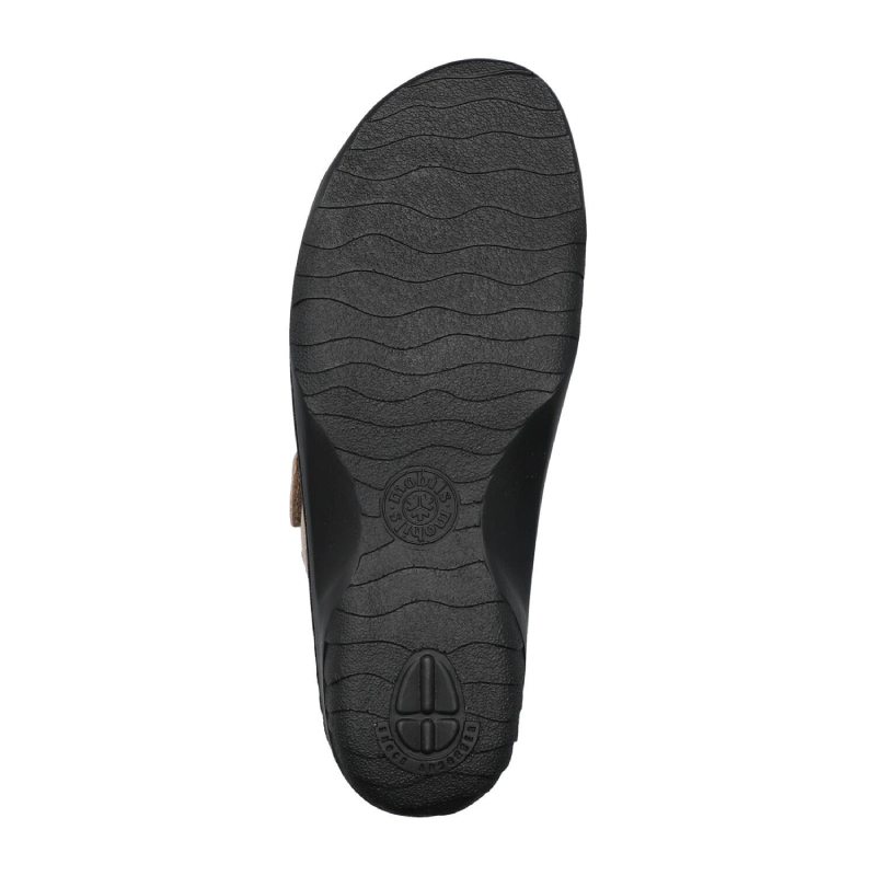 Mephisto Ciabatta Mobils doppio velcro zeppa 30 geva Artesia 8118 Light Taupe
