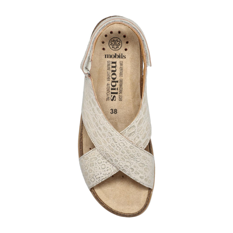 Mephisto Mobils fasce incrociate classico TALLY Tortuga 22712 Light Sand