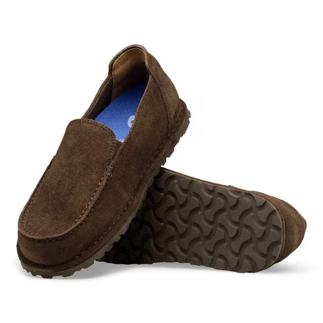 Birkenstock Mocassino Utti Slip On S Suede Leather 1031499 Carafe