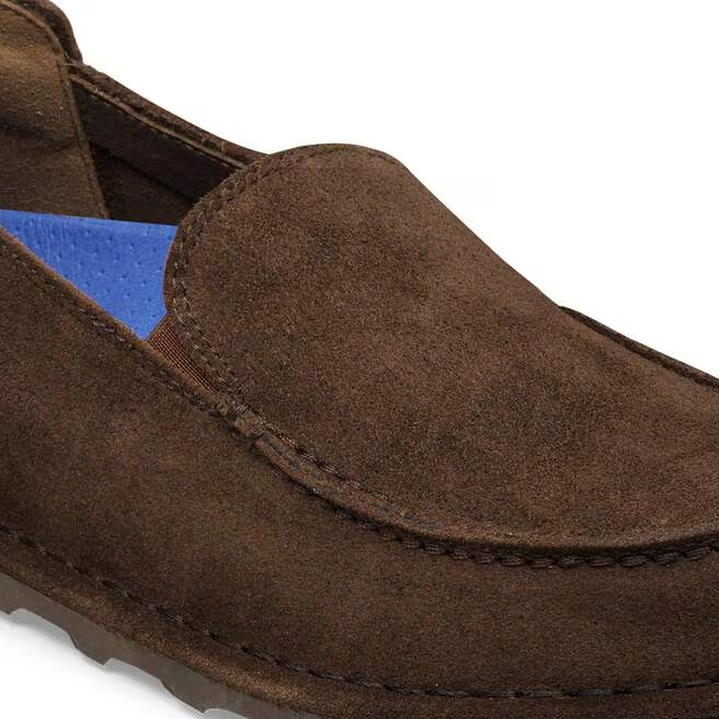 Birkenstock Mocassino Utti Slip On S Suede Leather 1031499 Carafe