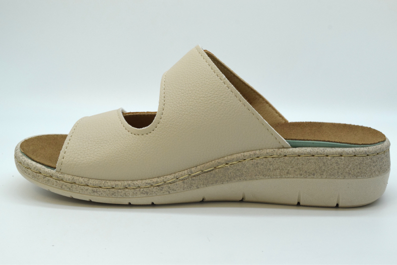 Grunland Ciabatta Dasa 2 velcri estraibile CE0777 S.beige