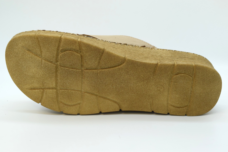 Grunland Ciabatta Palo fasce incrociate CI3099 S.taupe