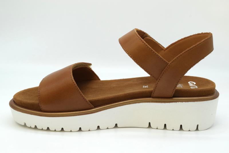 Ara Sandalo 2 fasce regolabili Bilbao 12-33518 09 Cognac