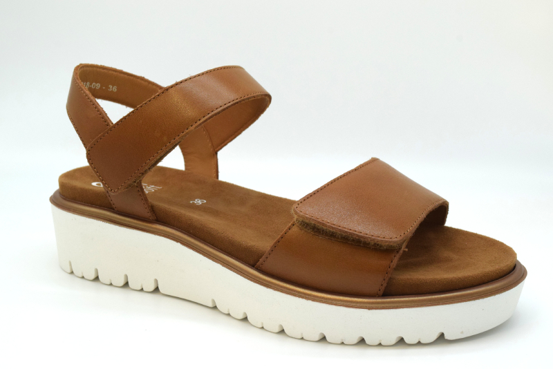 Ara Sandalo 2 fasce regolabili Bilbao 12-33518 09 Cognac