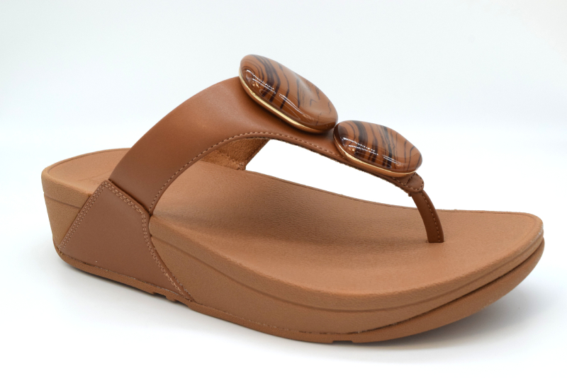 Fitflop Lulu Toe Post Infradito A4T Deep Tan C15