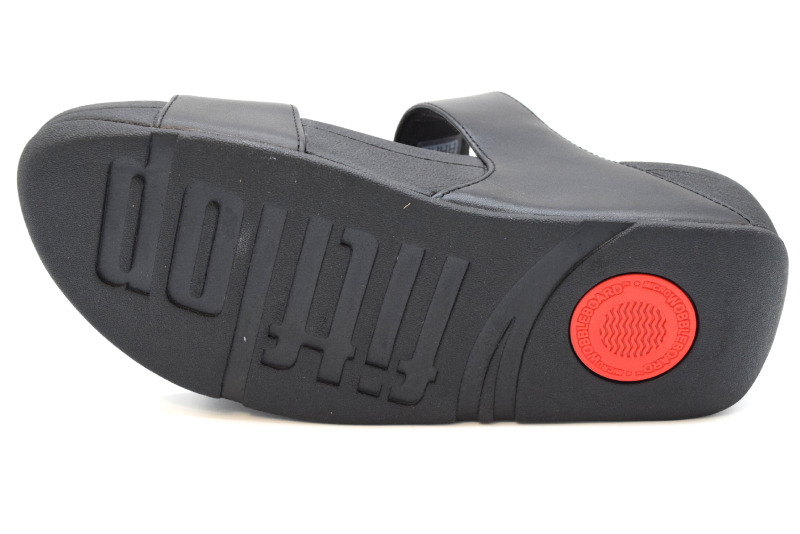 Fitflop Lulu Velcro Adj Sandal Con Regolazioni FV6 All Black 090