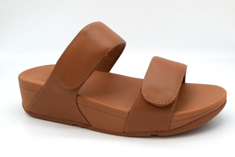 Fitflop Lulu Velcro Adj Sandal Con Regolazioni FV6 Light Tan 592