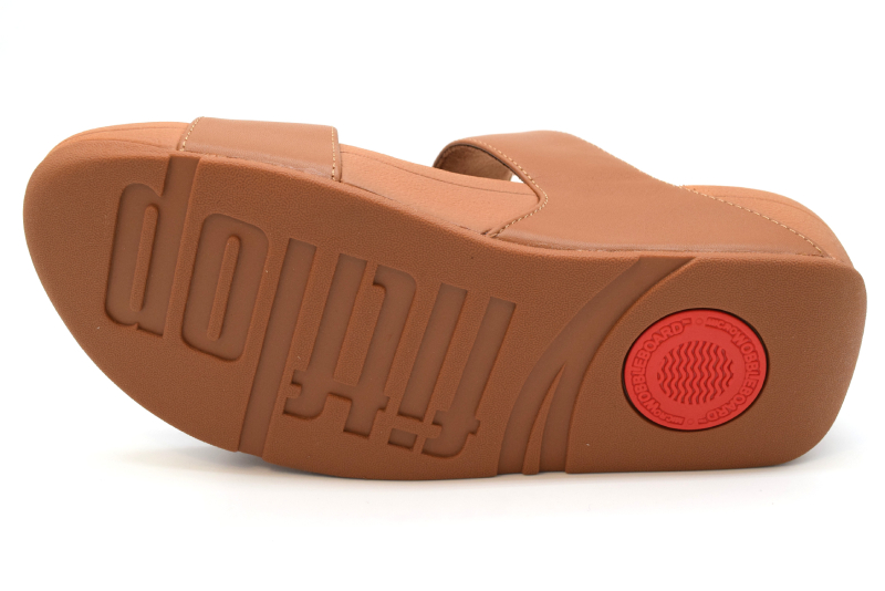 Fitflop Lulu Velcro Adj Sandal Con Regolazioni FV6 Light Tan 592