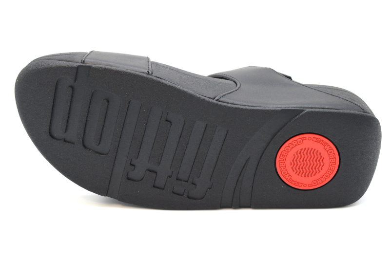 Fitflop Lulu Velcro Adj Sandal Con Regolazioni FV8 Black 090