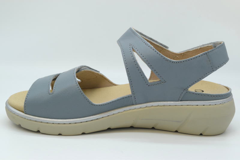 Tomasi Sandalo con due fasce a velcro fondo italia NUOVO EKELA Talco Pioggia