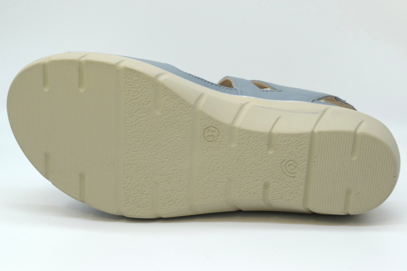 Tomasi Sandalo con due fasce a velcro fondo italia NUOVO EKELA Talco Pioggia