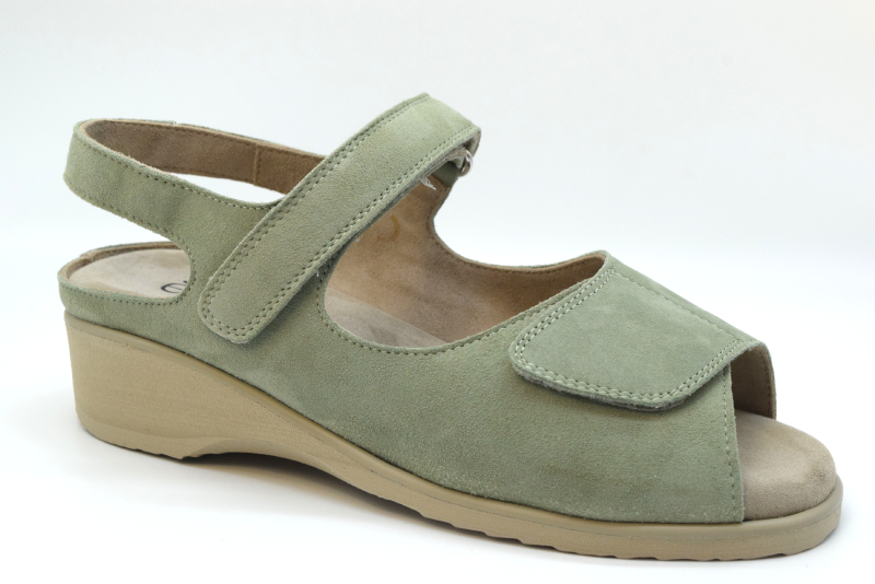 Tomasi Sandalo bestseller 2 velcri forma new nina VALE SABOT Nabuk Muschio