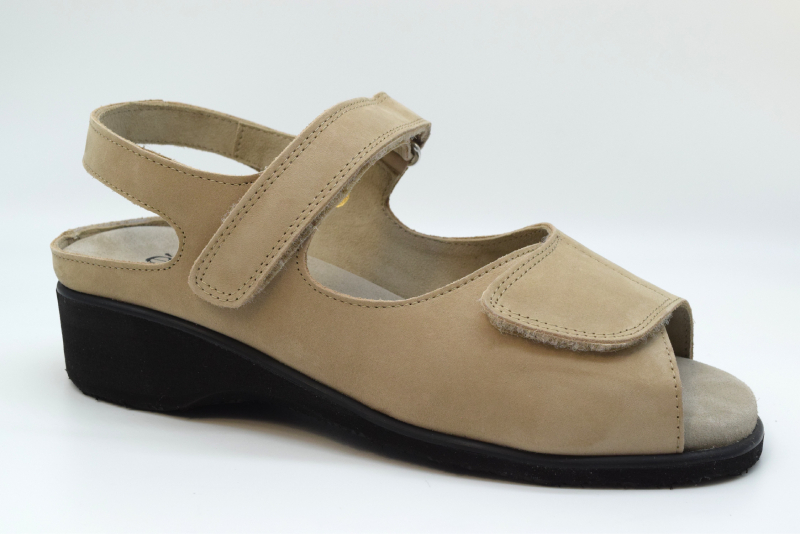 Tomasi Sandalo bestseller 2 velcri forma new nina VALE SABOT Wash Taupe