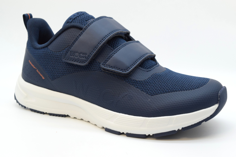 Wock Sneakers tessuto doppio velcro REBLAST VELCRO 04 Navy Blue