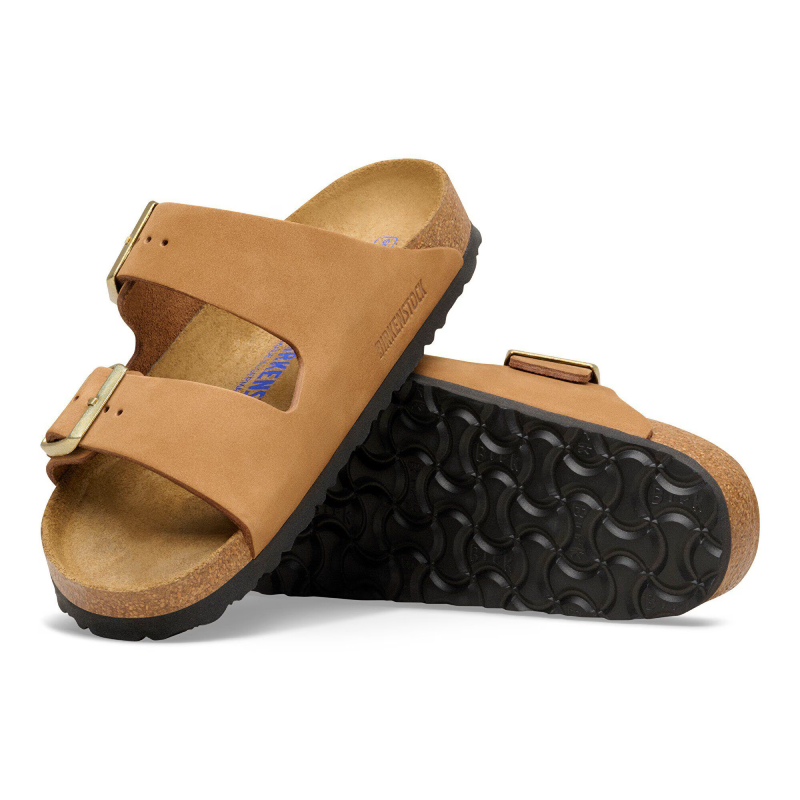 Birkenstock Ciabatta Arizona SFB Nubuck Leather 1032086 Mink
