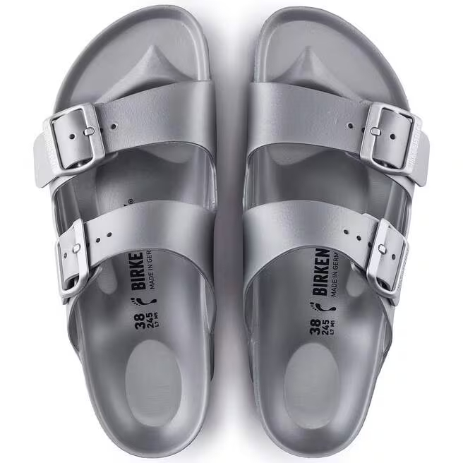 Birkenstock Ciabatta Arizona Eva 1003491 Metallic Silver