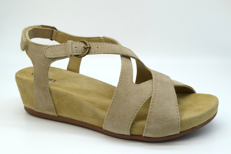 Green Comfort Sandalo incrocio sul collo VITTORIA 033 Sand