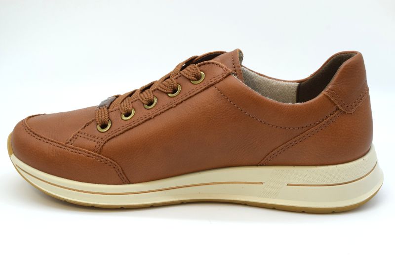 Ara Sneakers stringata + zip linea Osaka 2.0 calz. H 12-54801 67 Cognac
